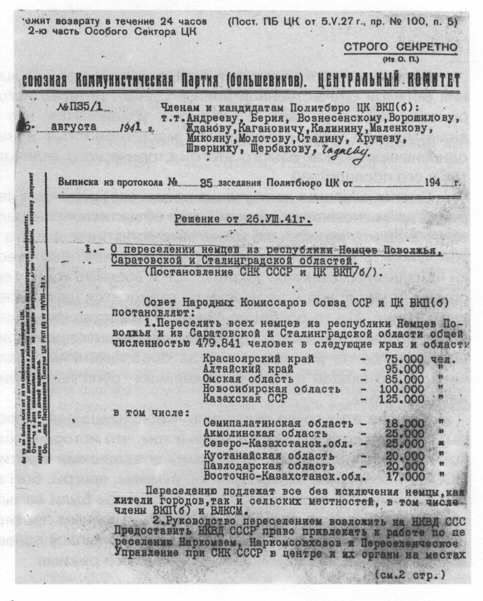 ЗА ЧТО В СССР ДЕПОРТИРОВАЛИ НЕМЦЕВ? | ПОЛИТИЧЕСКАЯ ЭКСПРЕССИЯ | Дзен