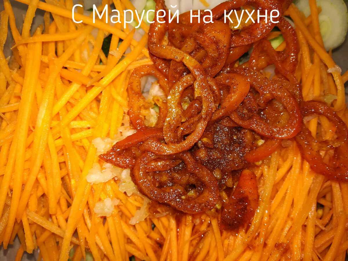 Салат из свежих огурцов 