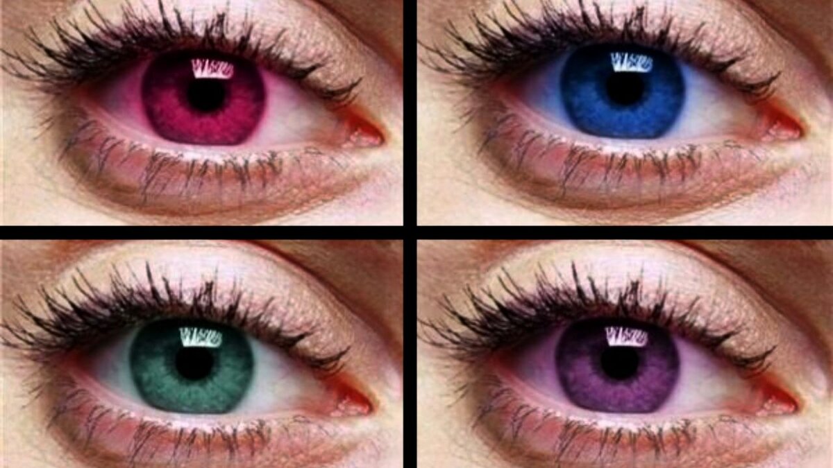 Влияние цвета глаз