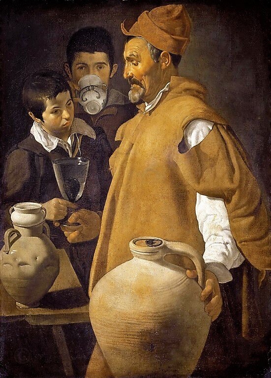 Диего Веласкес, «Водонос из Севильи», около 1620, холст, масло, 104 x 75 см