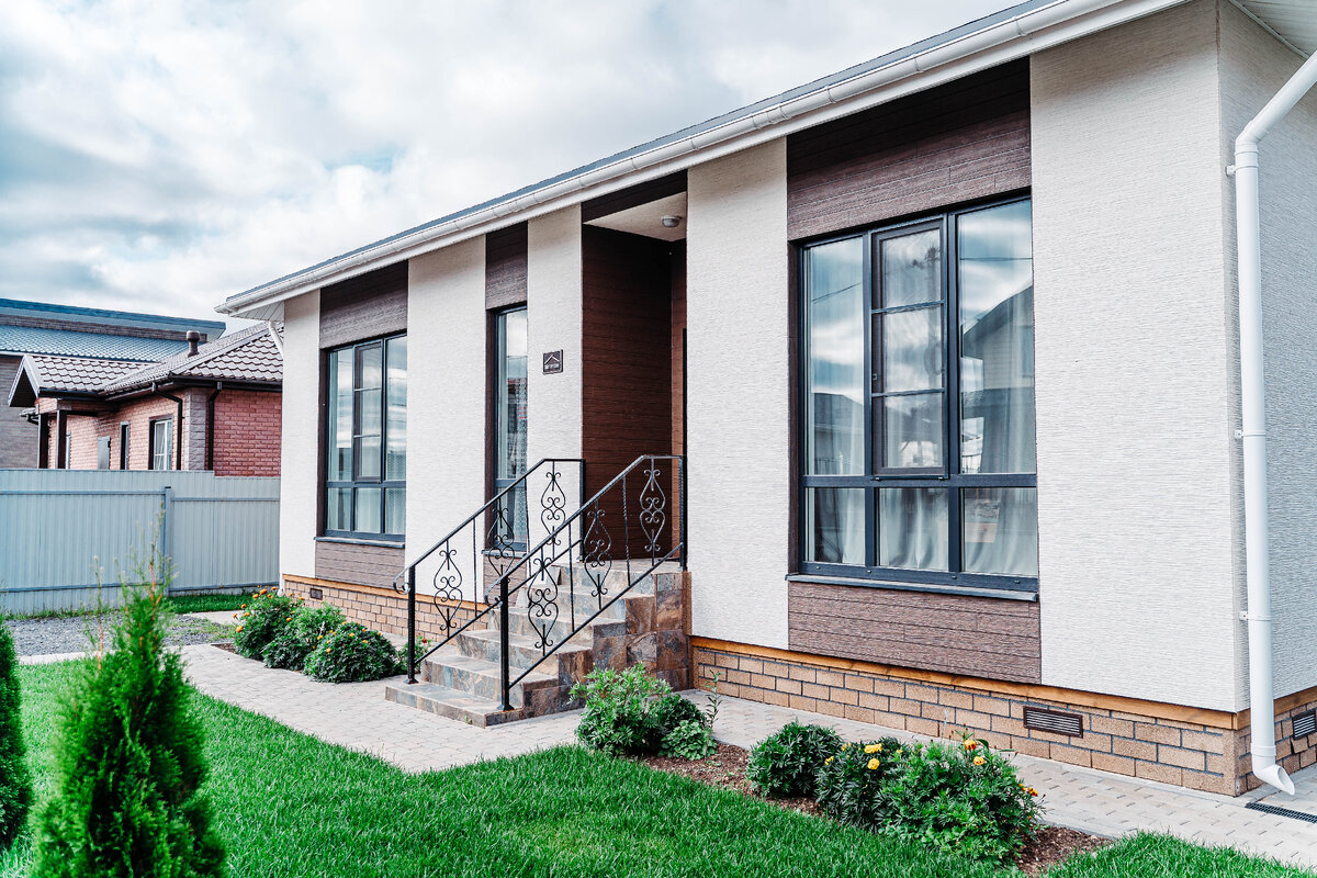 Проект одноэтажного дома 115 м2 от компании DMITRY DOM