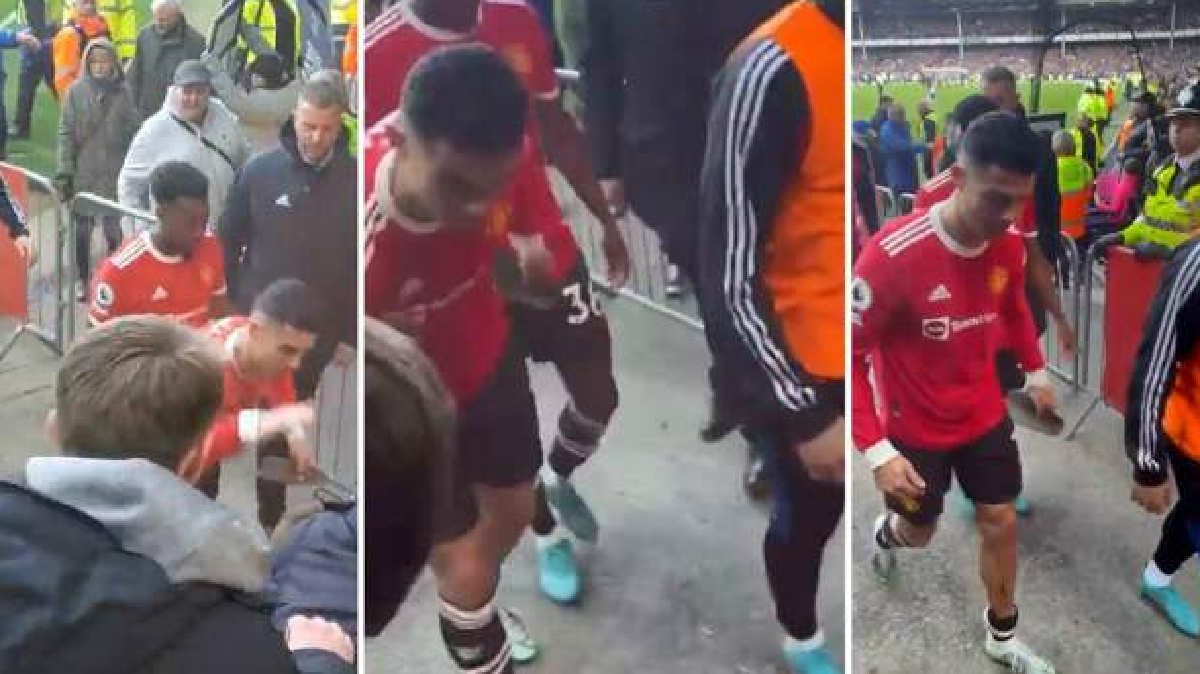 После поражения от "Эвертона" у Криштиану Роналду сдали нервы.