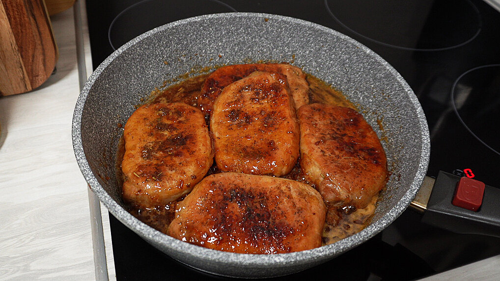 Мясо с грибами на сковороде, пошаговый рецепт с фото