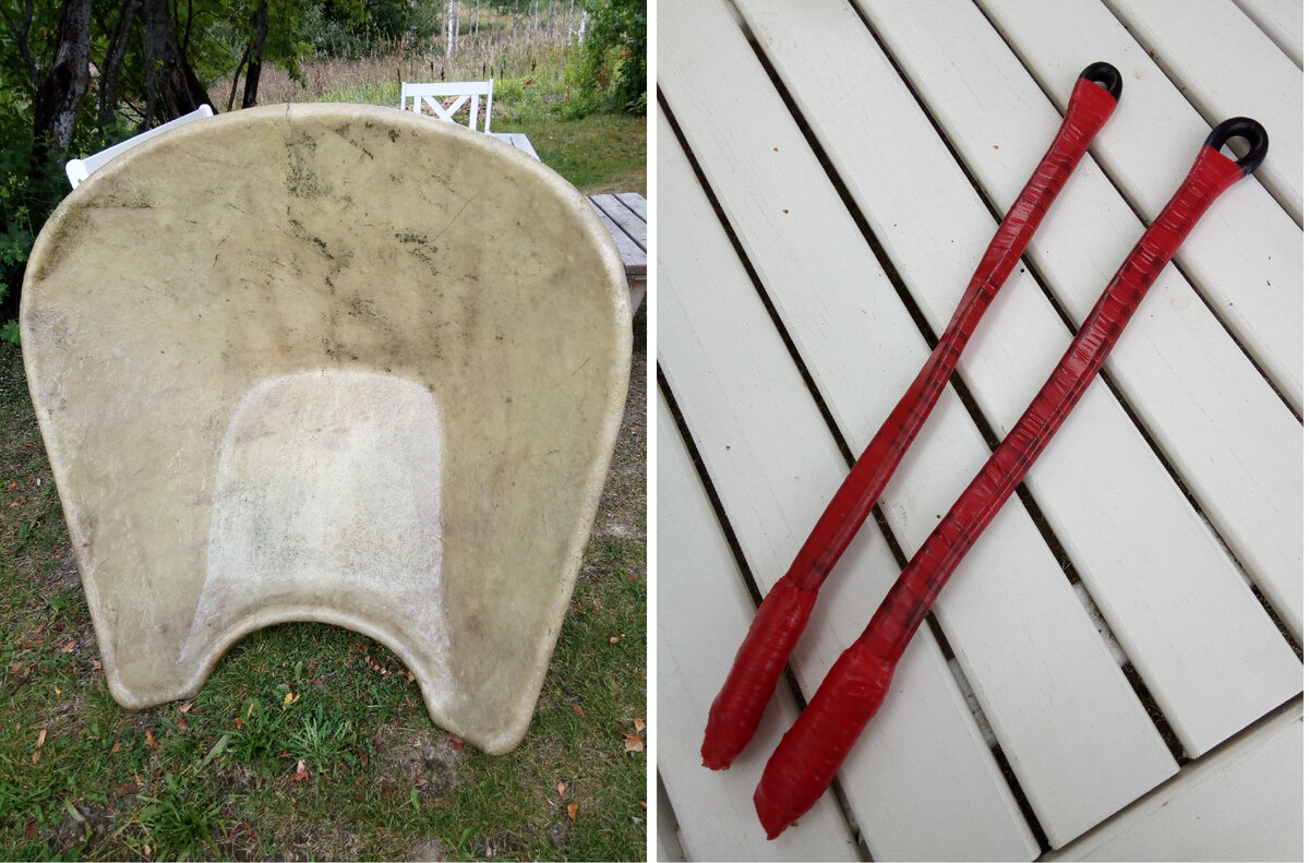 Финские приспособления для сбора чёрной смородины. Фото автора.