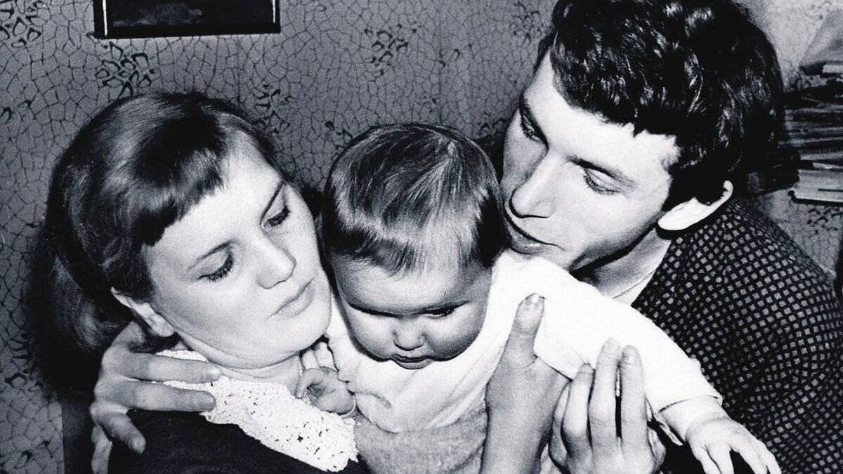 Эммануил Виторган и Татьяна Румянцева с дочерью Ксенией