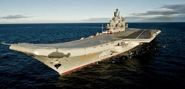 "Адмирал Кузнецов" с новым номером 063.