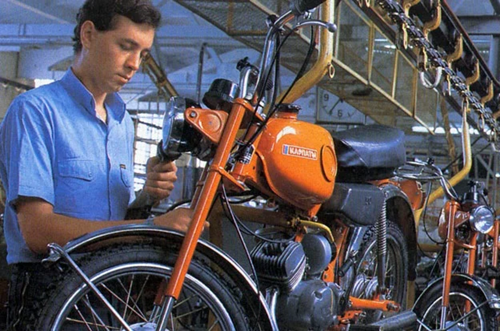 Производство мокика Карпаты-1