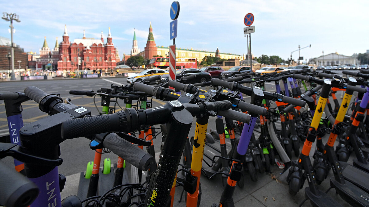    Прокат самокатов в Москве© РИА Новости . Евгений Одиноков