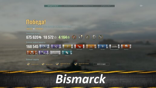 Bismarck, Упорная Борьба