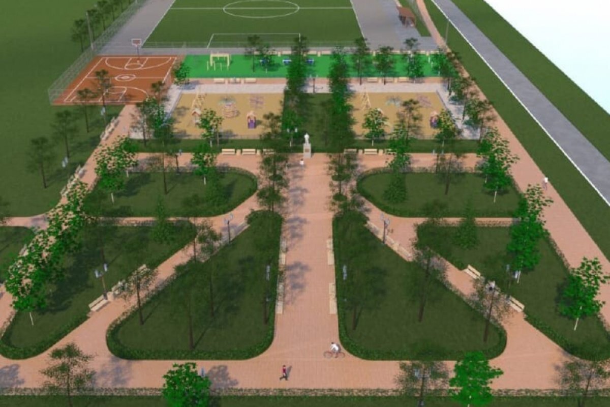    В Апшеронском районе Кубани в 2023 году реконструируют сквер