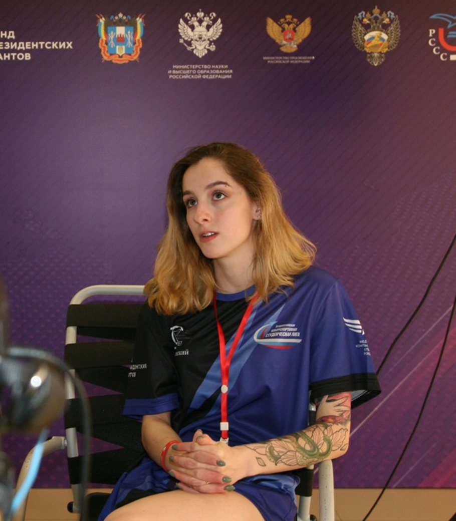     Анастасия Горбунова на ВКСЛ в 2022 году