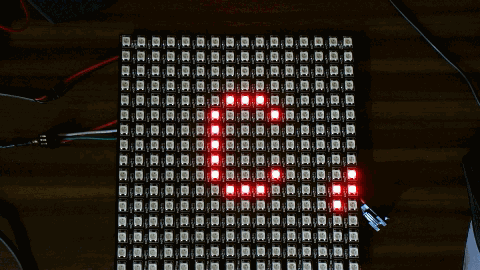 Вывод бегущей строки на LED матрицу