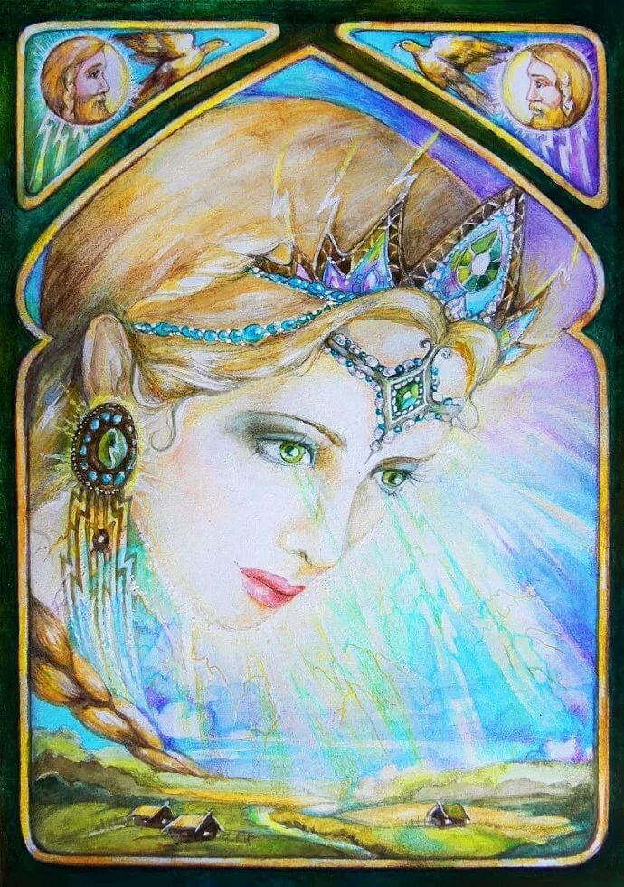 Дива-Додола. художник Сочилина Милена.