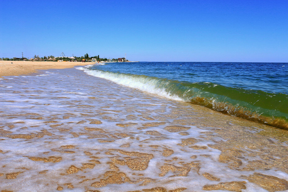 Азовское море фото пляжей