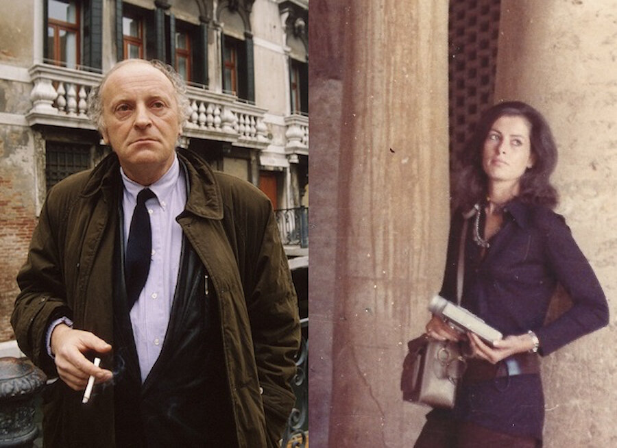 Иосиф Бродсккий и Мариолина Де Дзулиани