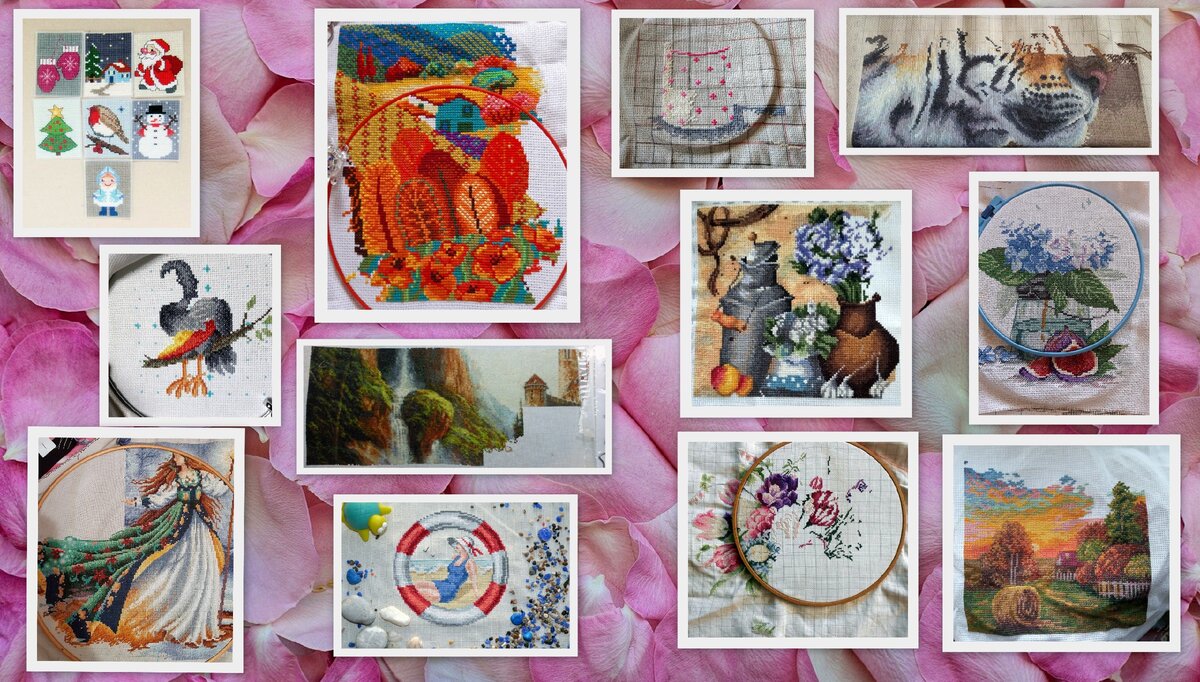 "Коллаж по "Вышивальной неделе - 7"