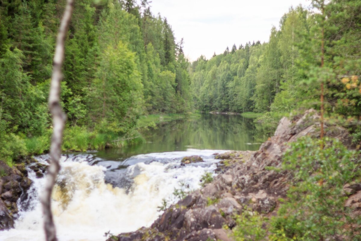 Водопад со смотровой площадки