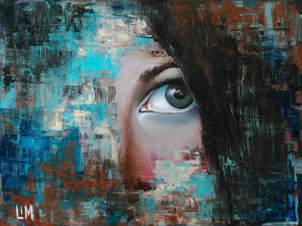 Глаз, художник Сергей Лим