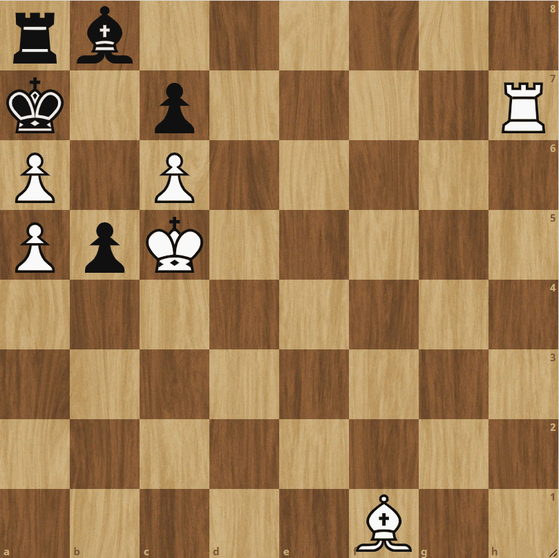 Ход белых. Мат в 1 ход! Удачи! Источник: Ласло Полгар "Шахматы-5334 задачи,комбинации,партии"