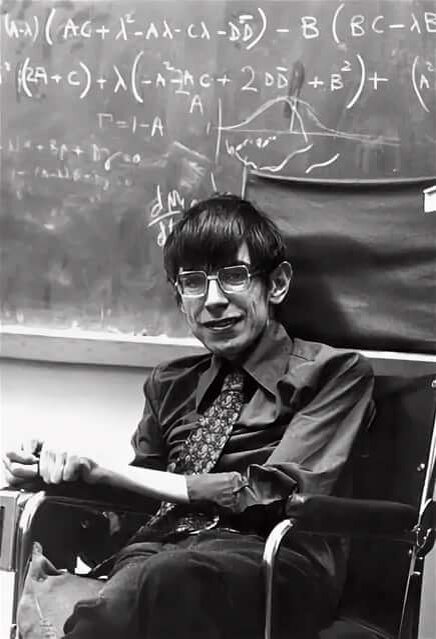 Хокинг в молодости до болезни