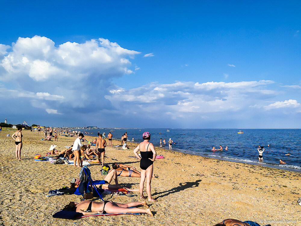 Про ситуацию с морем, пляжем и пробками на дорогах в районе Феодосии-Берегового