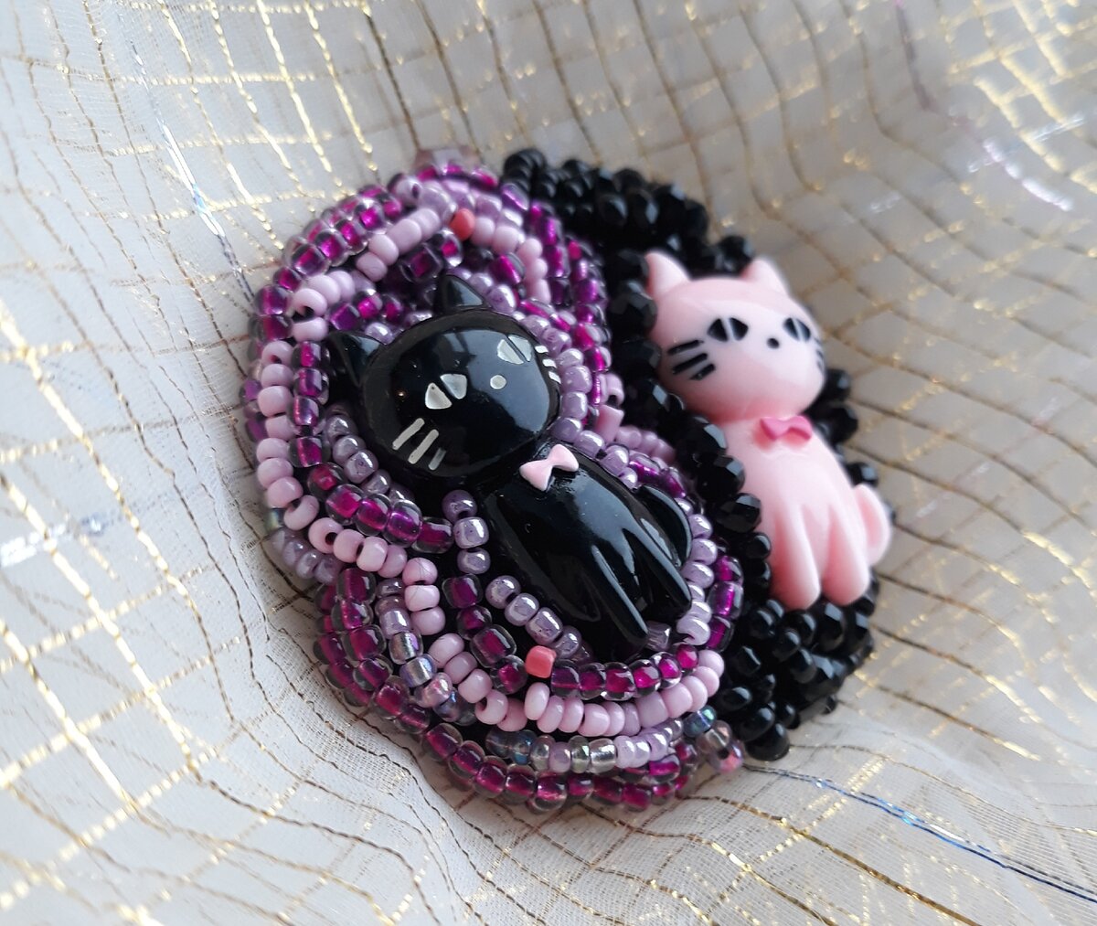 Брошка-кошка / Фотографии из личного архива автора