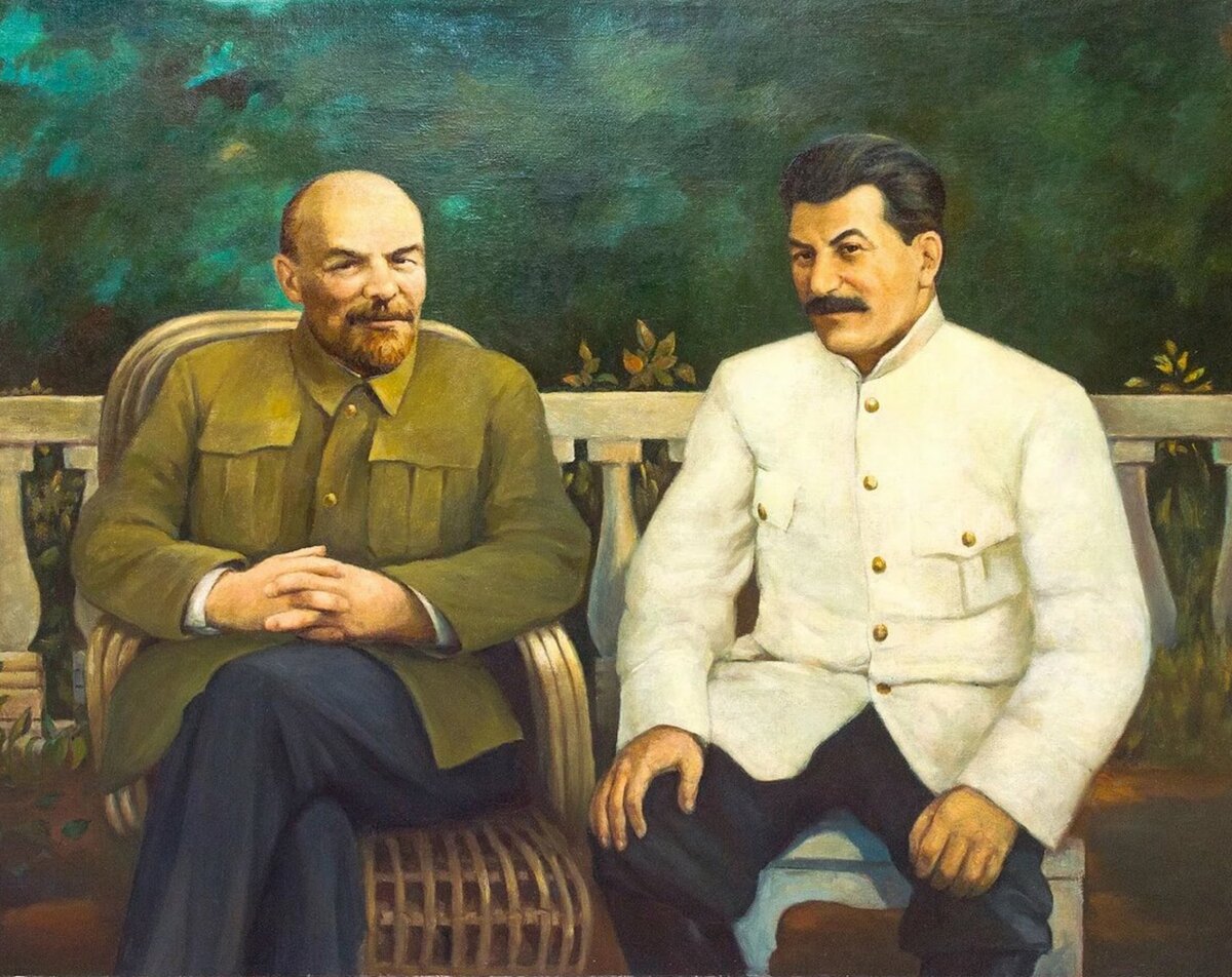 Ленин и Сталин 