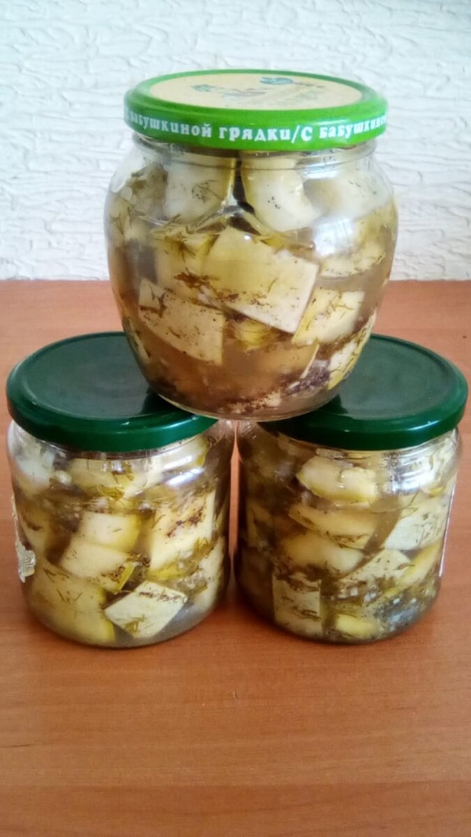 Кабачки как грибы