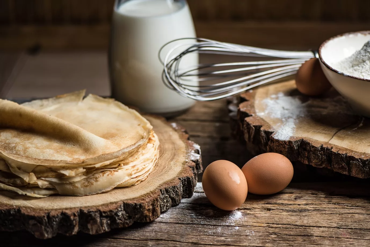 Готовые блинчики