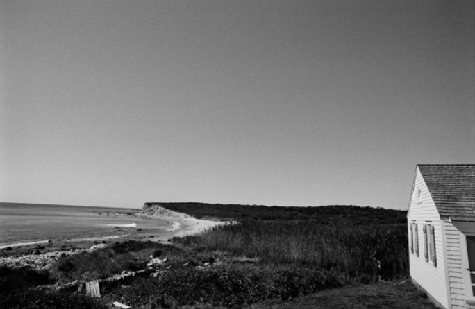 Вид из поместья Энди Уорхола в Монтоке.