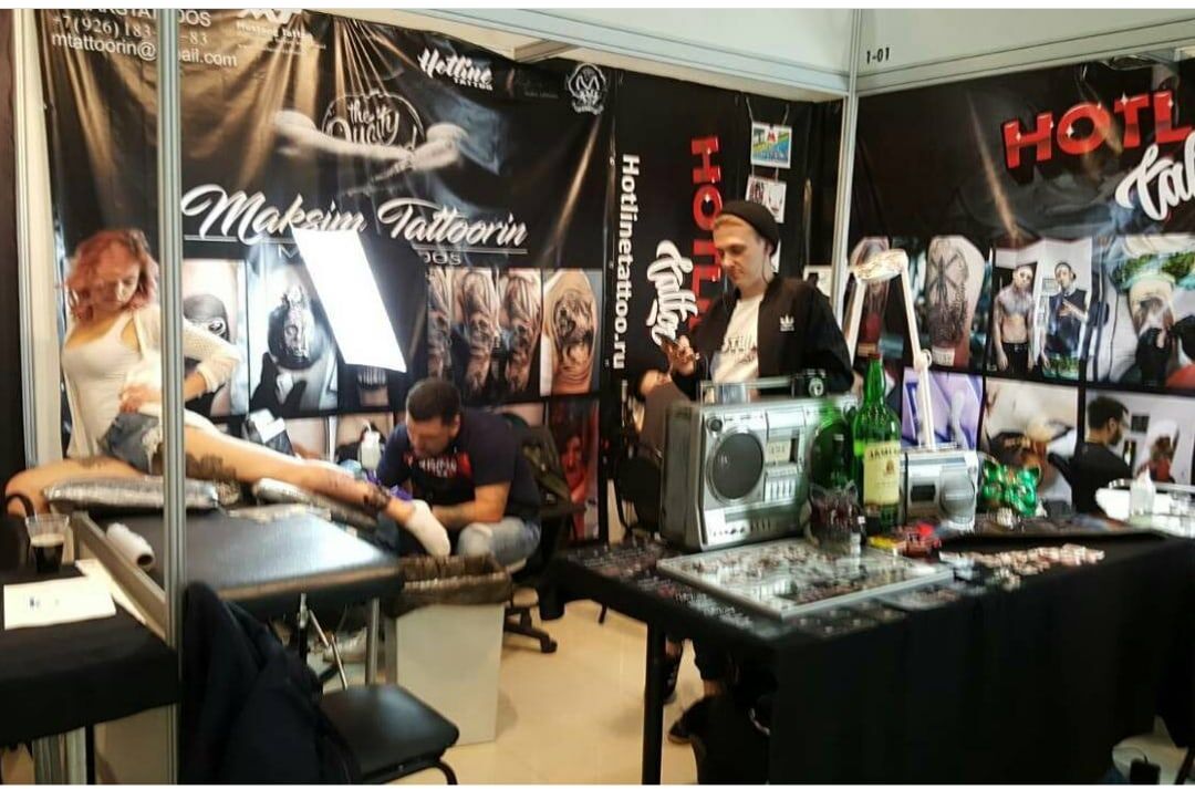 фото с одной из московских тату конвенций