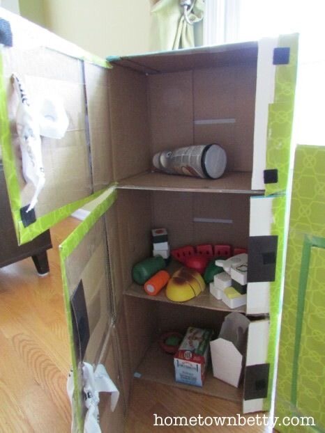 Chantalanta : Как сделать холодильник из картона