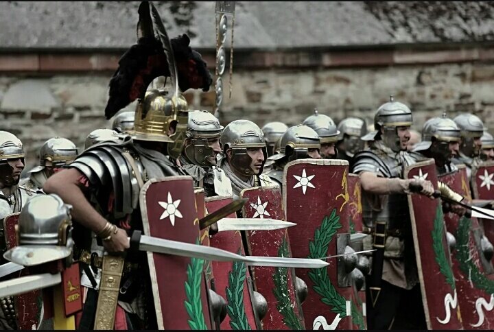  Легион в боевом построении