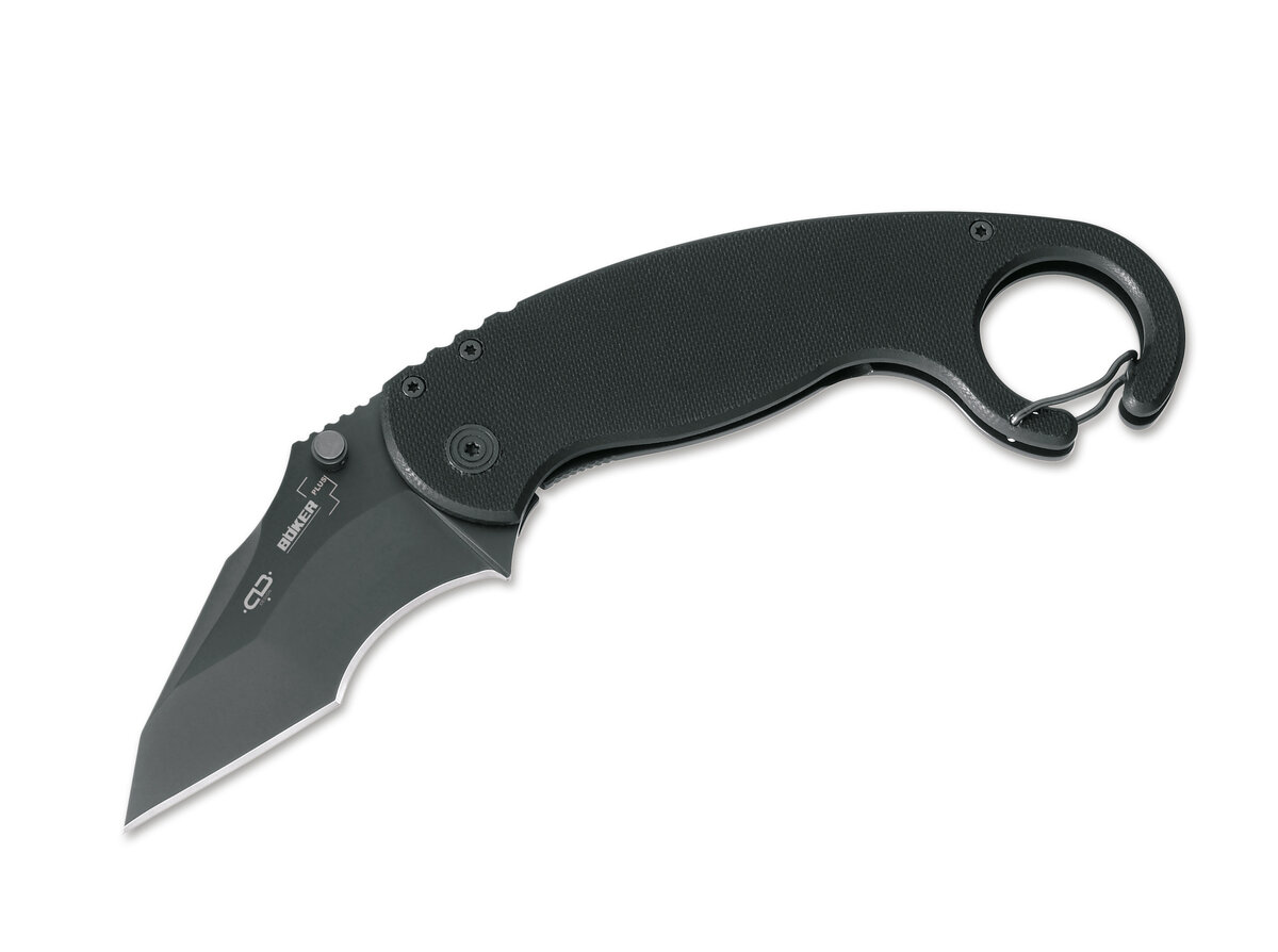 Для примера CLB Kerambit от Böker. Фото с официального сайта https://www.boker.de/clb-kerambit-01bo580?c=5276.