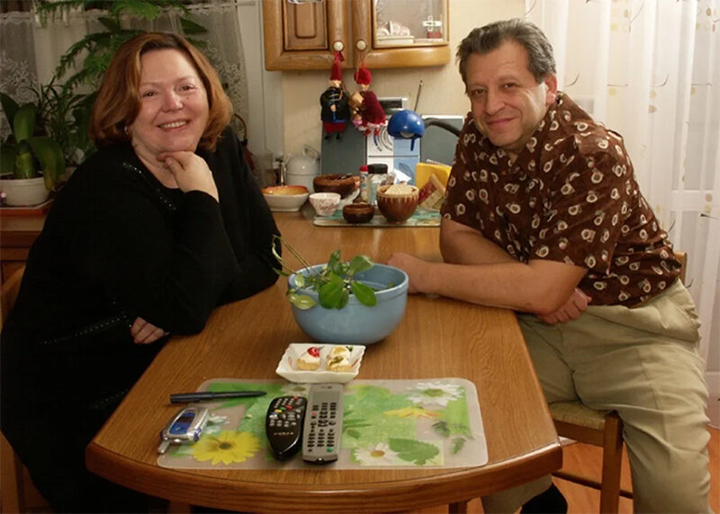 Грачевский с первой женой, Галиной