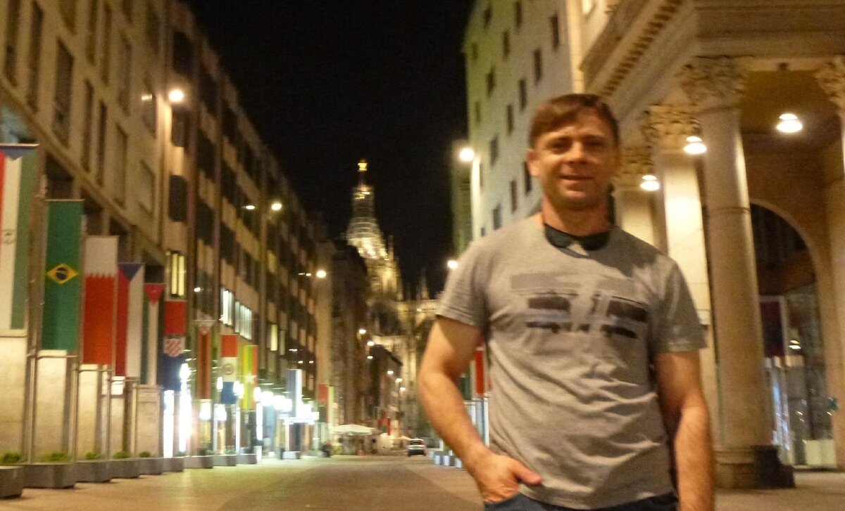 Ночной Милан