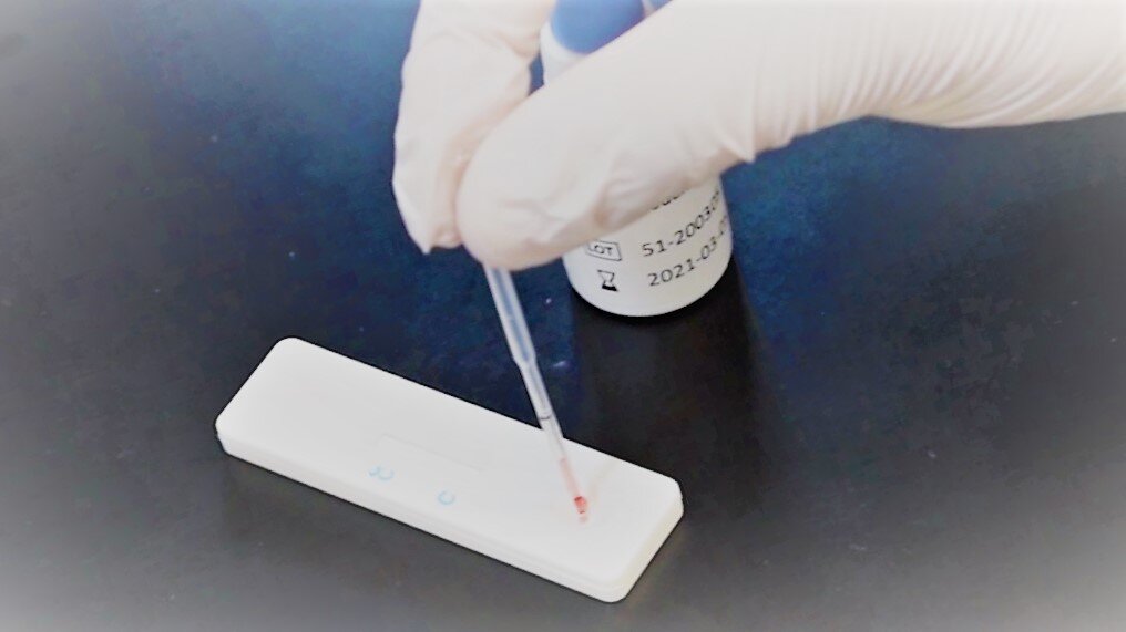 Сам ответственный процесс тестирования я не сфотографировала, поэтому фото с просторов Интернета. Выглядело всё примерно также.