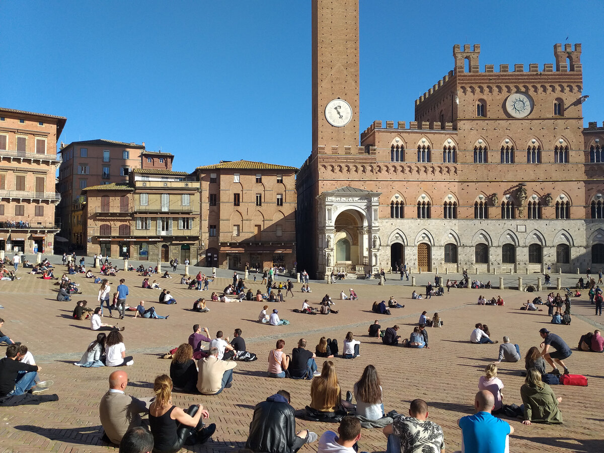 Сиена, Италия. Фото из личного архива.