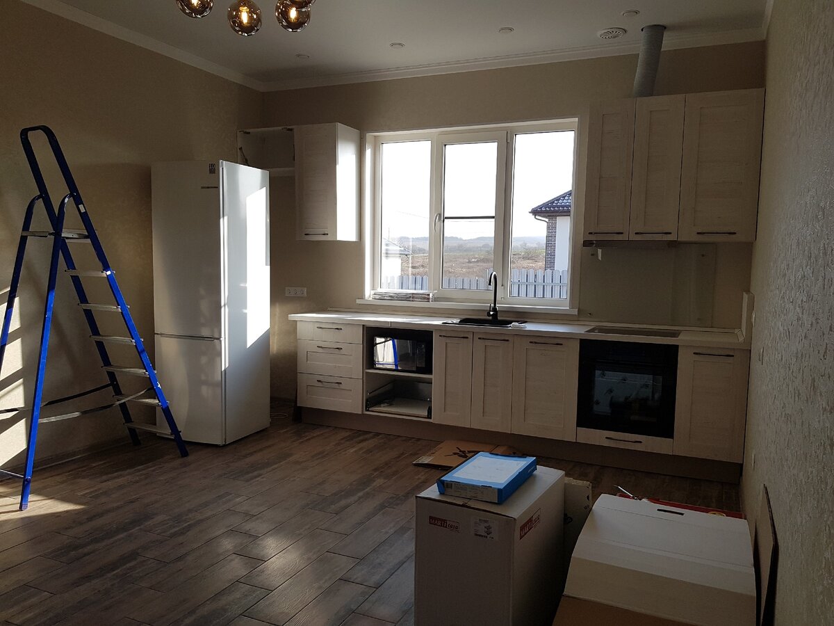 Ремонт хороший, сами выбираете себе материалы в пределах указанной цены.