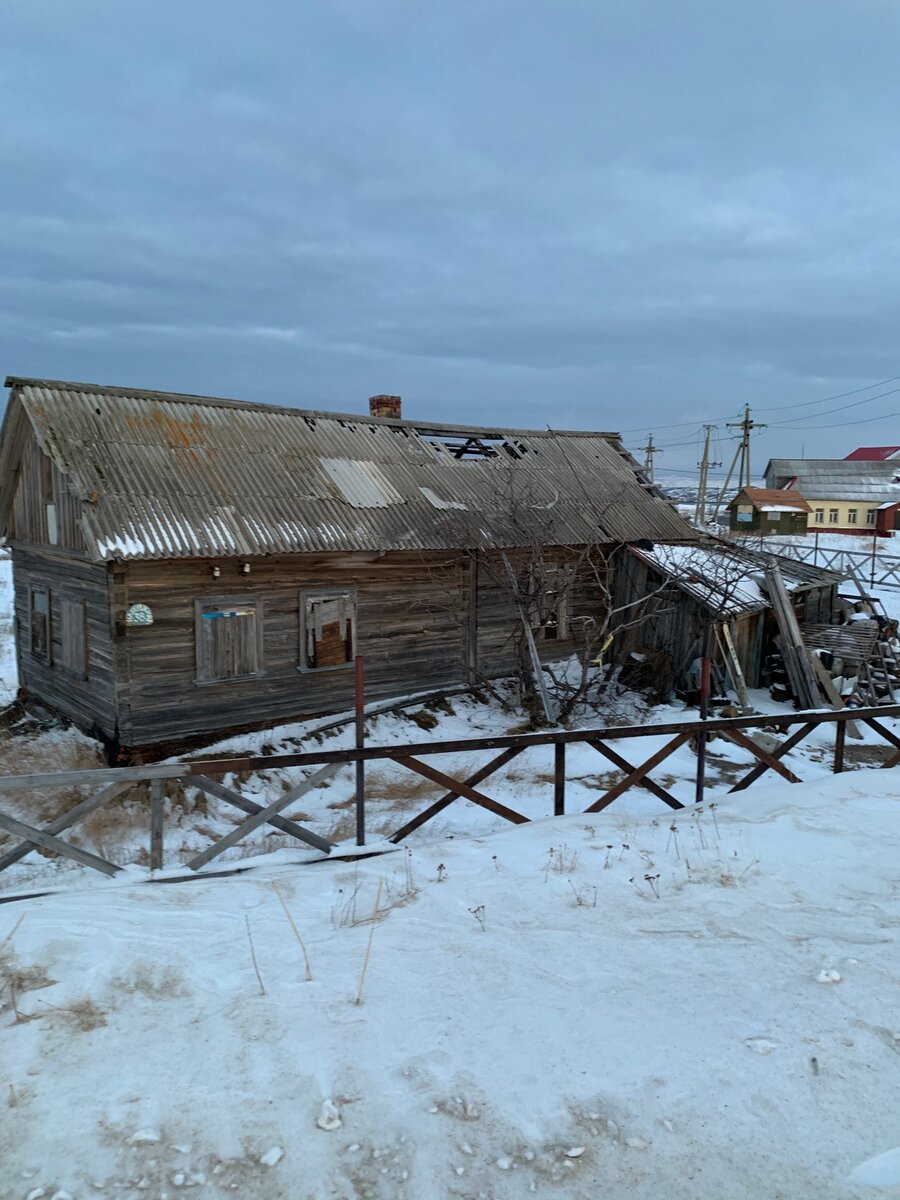 Поселок Териберка Мурманская область