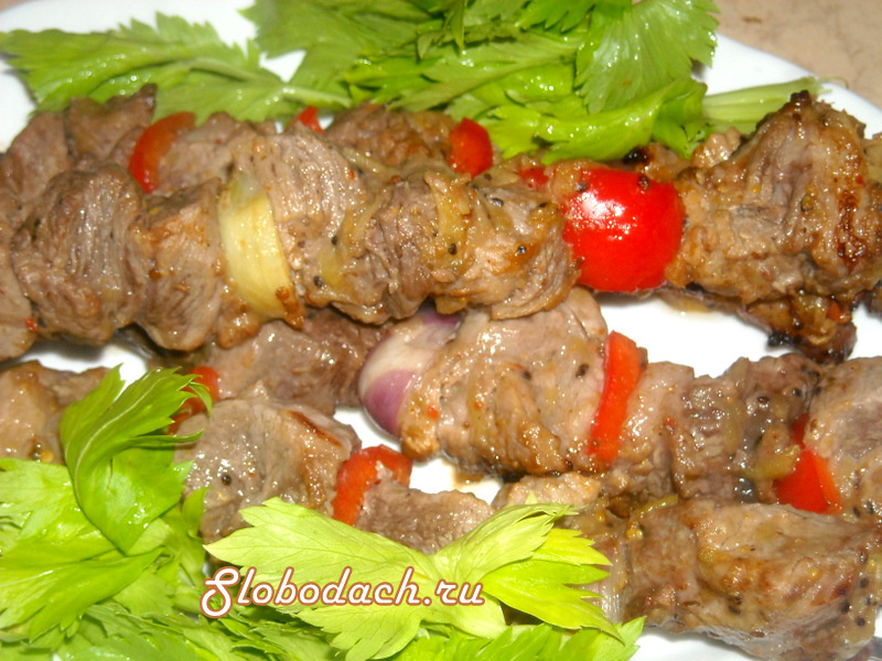 Готовый шашлык