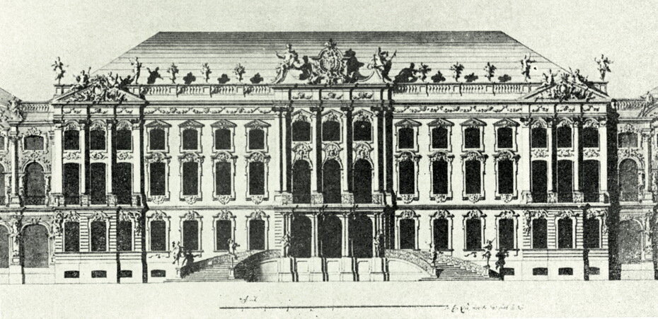 Екатериненский дворец .Растрелли.