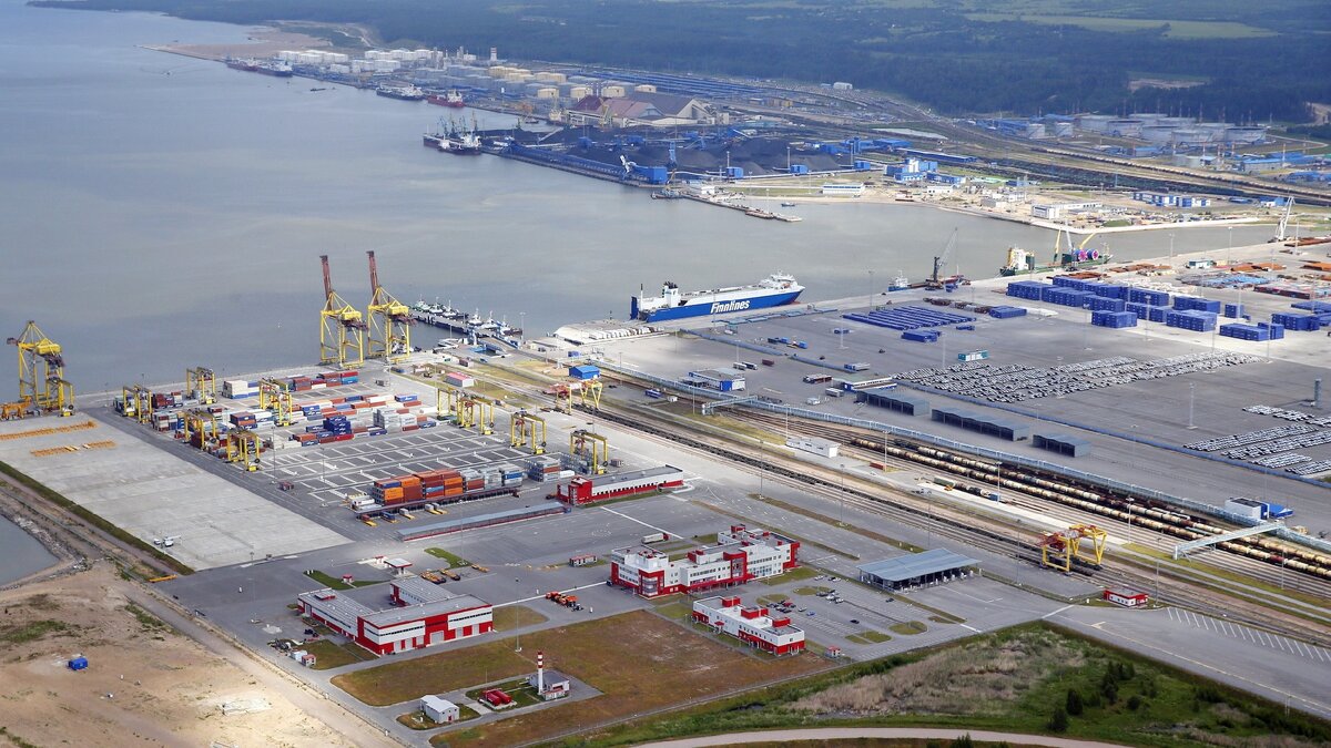 Морской порт Усть-Луга. Взято из Яндекс-картинок