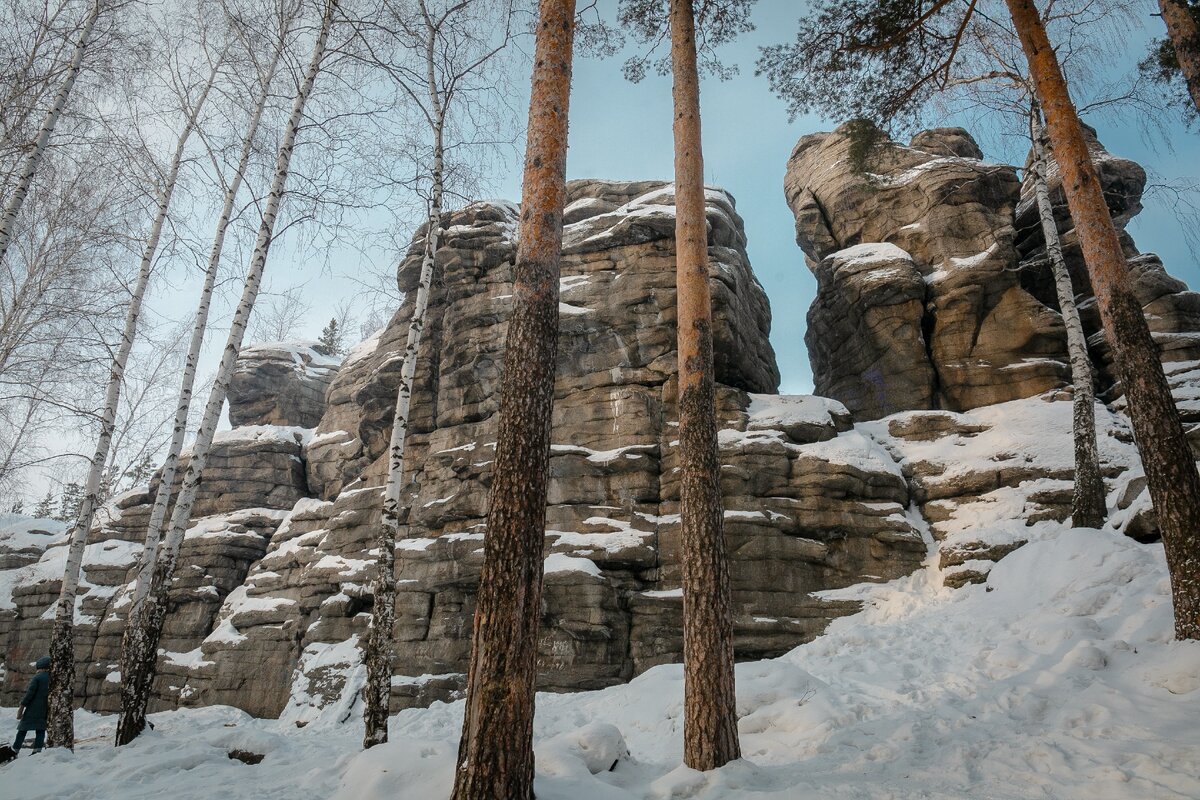 Скалы Петра Гронского джиппинг