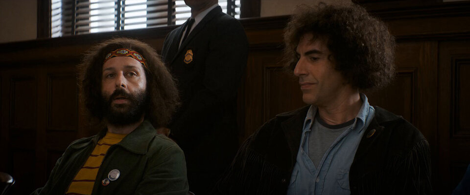 Кадр из фильма "Суд над чикагской семёркой"