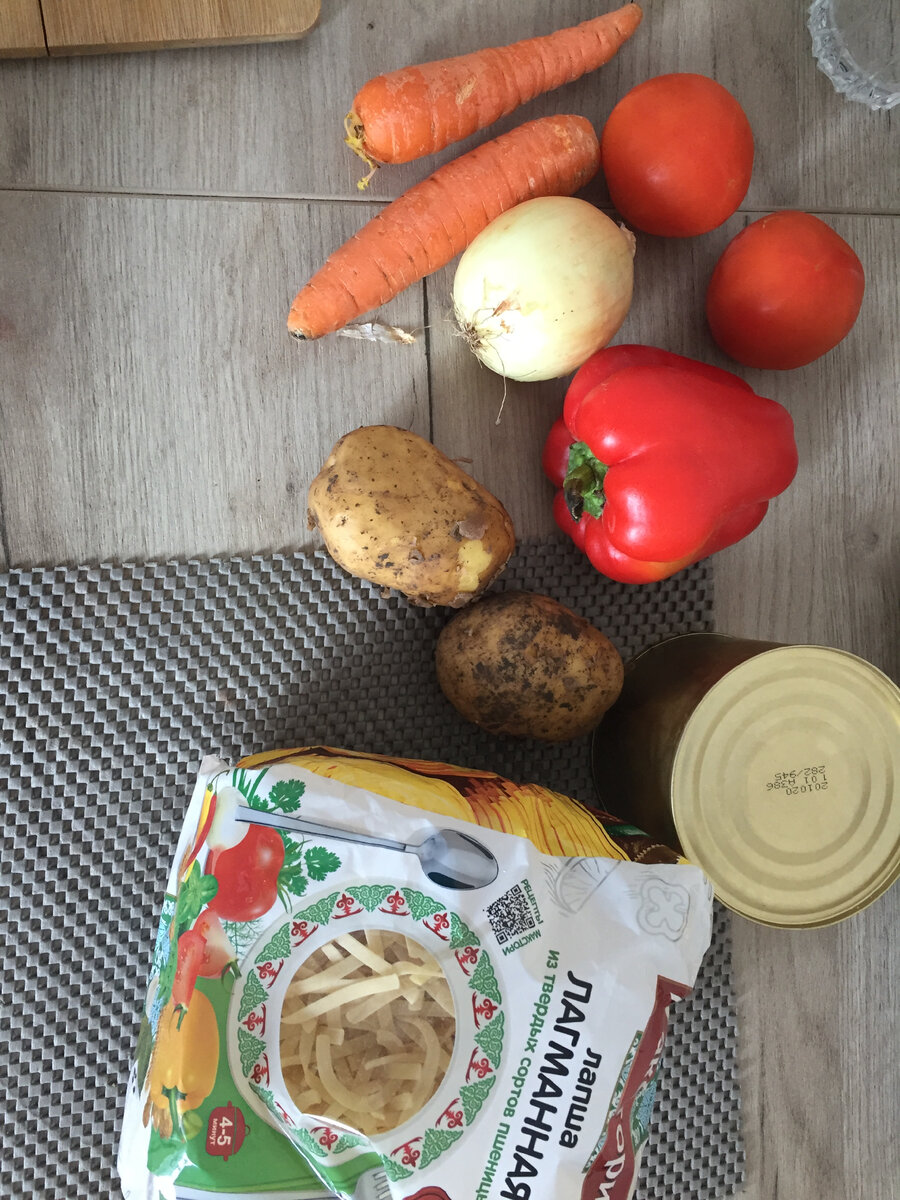 Ингредиенты во всей красе.