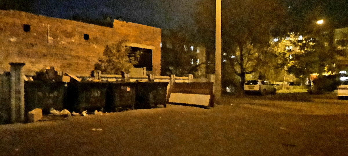 Наша мусора, под ней крысы, вокруг неё машины!