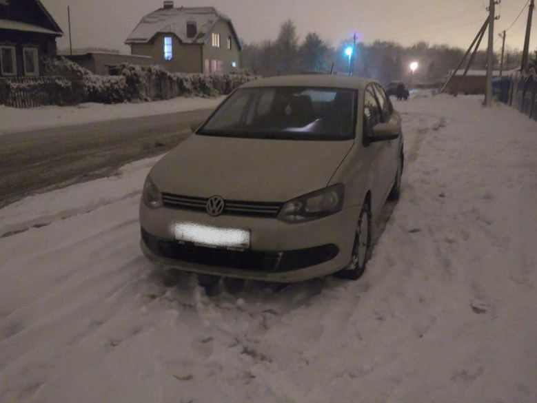 Первое фото автомобиля после покупки