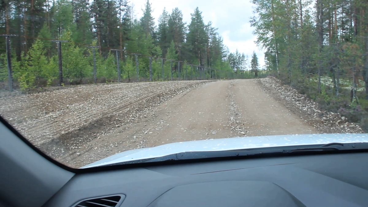 Едем вдоль границы