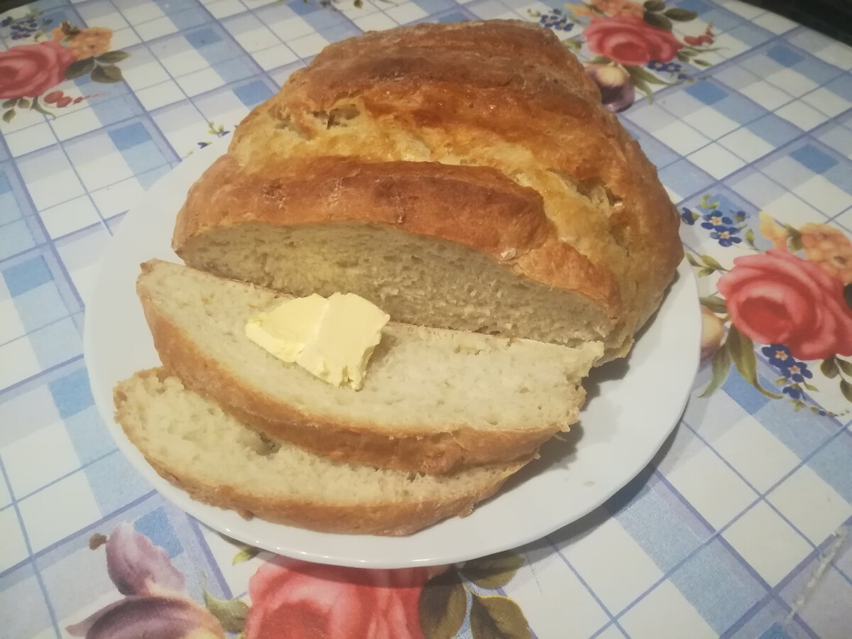 3 булки хлеба по 1 кг, за 150 руб. 🍞 Приготовила быстрый хлеб в духовке на  дрожжах | Многодетная МАМА на удалёнке 💻 | Дзен